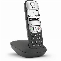 A690 schwarz schnurlos analog DECT Display Freisprechen Telefonbuch fr bis zu 100 Eintrge