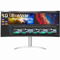 96,5cm/38″ (3840x1600) LG UltraWide 38BQ85C-W 21:9 UWQHD IPS Curved 5ms 75Hz HDMI DP USB-C Speaker White