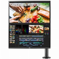 71,1cm/28 (2560x2880) LG DualUp Ergo 28MQ780-B 16:18 5ms Nano IPS 2xHDMI DisplayPort USB-C VESA Pivot Speaker SDQHD