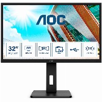 80cm/31,5″ (2560x1440) AOC P2 Q32P2 Ultra HD DP LS 4 ms black