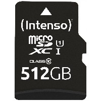 CARD 512GB Intenso 3424493 Micro - UHS-I