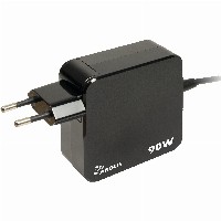 Charger USB-C 90W Black Inter-Tech PD-2090