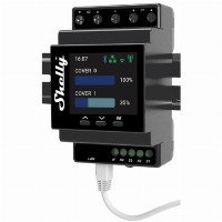 Shelly Relais ″Pro Dual Cover PM″ 2x Rolladensteuerung WLAN LAN BT DIN-Rail