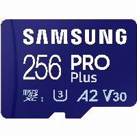 CARD 256GB Samsung PRO Plus microSD UHS-I U3 Full HD 4K UHD