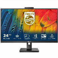 60,5cm/23,8″ (1920x1080) Philips 24B1U5301H 16:9 FHD IPS 4ms 75Hz HDMI DP USB-C Speaker Black