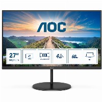 68,6cm/27″ (3840x2160) AOC U27V4EA 16:9 4K IPS 4ms 60Hz HDMI DP Speaker Black