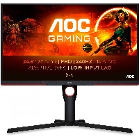 63,5cm/25″ (1920x1080) AOC Gaming G3 25G3ZM/BK FHD WLED 240Hz 0,5ms HDMI DP Black/Red