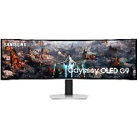 124cm/49″ (5120x1440) Samsung Odyssey G9 S49CG934SU Curved OLED DualQuadHD 240Hz DisplayHDR400 0,03ms DP MicroHDMI HDMI Speaker Silver