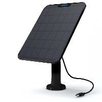 Reolink Schwarzes 6W Solarpanel