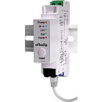 Shelly Relais ″Pro EM 50A″ WLAN LAN Stromzähler Inkl. 2x 50A Klemmen Messfunktion BT DIN-Rail