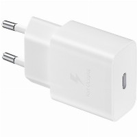 Samsung Schnellladegerät 15W Netzteil inkl. Datenkabel USB Type-C white