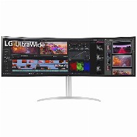 124,46cm/49″ (5120x1440) LG UltraWide 49BQ95C-W 32:9 UWDQHD NanoIPS Curved 5ms 144Hz DisplayHDR400 HDMI DP USB-C Speaker