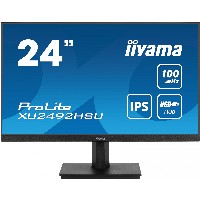 IIYAMA 60.5cm (23.8″) XU2492HSU-B6 16:9 HDMI+DP+4xUSB IPS retail