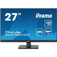 68,6cm/27″ (1920x1080) Iiyama ProLite XU2792HSU-B6 16:9 FHD IPS 100Hz 0,4ms HDMI DP USB VESA Speaker Black