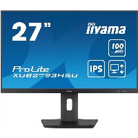 68.6cm/27″ (1920x1080) iiyama ProLite XUB2793HSU-B6 16:9 FHD IPS 100Hz 1ms HDMI DP Pivot VESA Speaker Black