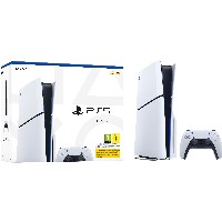 Sony PlayStation 5 Slim 1 TB SSD 8K HDR White