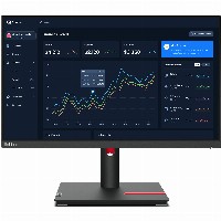 54,6cm/21,5″ (1920x1080) Lenovo ThinkVision T22i-30 16:9 FHD IPS 60Hz 4ms HDMI VGA DP USB Pivot Black