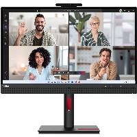 68,6cm/27″ (2560x1440) Lenovo ThinkVision T27hv-30 16:9 QHD IPS 4ms 75Hz HDMI DP USB-C Speaker Pivot Black