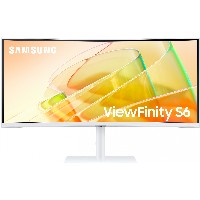 86,4cm/34″ (3440x1440) Samsung ViewFinity S6 S34C650TAU 21:9 UWQHD Curved 5ms 100Hz HDR10 2xThunderbolt 4 HDMI DP Speaker White