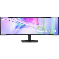 124,5cm/49″ (5120x1440) Samsung ViewFinity S9 S49C950UAU 32:9 DQHD Curved 120Hz 5ms HDR400 DP HDMI RJ45 LS Black