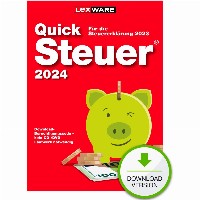Lexware Quicksteuer 2024 - 1 Device, bis zu 3 Steuererklärungen - ESD-DownloadESD