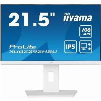54,6cm/21,5″ (1920x1080) Iiyama ProLite XUB2292HSU-W6 16:9 FHD IPS 100Hz 0,4ms HDMI DP USB LS White