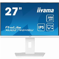68,6cm/27″ (1920x1080) iiyama Prolite XUB2792HSU-W6 16:9 FHD IPS 100Hz 0,4ms HDMI DP USB LS Pivot Vesa White