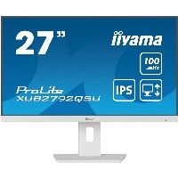 68,5cm/27″ (2560x1440) iiyama Prolite XUB2792QSU-W6 16:9 WQHD IPS 100Hz 0,4ms HDMI DP USB Pivot White
