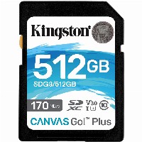 CARD 512GB Kingston Canvas Go! Plus XC 170MB/s