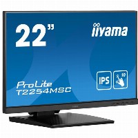 55,9cm/22″ (1920x1080) iiyama ProLite T2254MSC-B1AG 16:9 FHD IPS Touch 4ms 60Hz HDMI DP Speaker Black