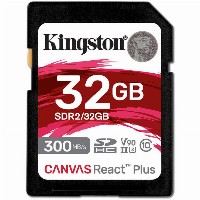CARD 32GB Kingston Canvas React Plus XC 300MB/s