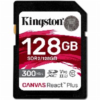 CARD 128GB Kingston Canvas React Plus XC 300MB/s