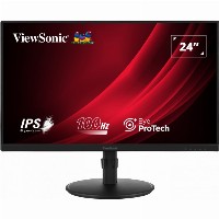 61cm/24″ (1920x1080) ViewSonic VG2408A-MHD 16:9 FHD IPS 5ms 100Hz HDMI VGA DP Speaker Pivot Black