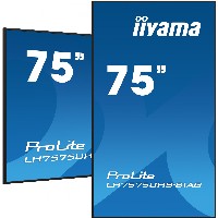 IIYAMA 189.3cm(75″) LH7575UHS-B1AG 16:9 3xHDMI+DP+2xUSB IPS retail (Speditionsversand)