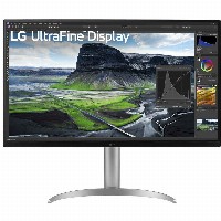 80cm/32″ (3840x2160) LG UltraFine 32UQ850V-W 16:9 4K IPS 5ms 60Hz HDR400 HDMI DP USB-C Speaker Pivot Silver