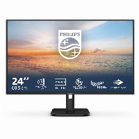 61cm/24″ (1920x1080) Philips 24E1N1100A 16:9 FHD IPS 1ms 100Hz VGA HDMI Speaker Black
