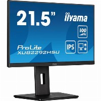 55,9cm/22″ (1920x1080) Iiyama ProLite XUB2292HSU-B6 16:9 FHD IPS 0,4ms 100Hz HDMI DP USB Speaker Pivot Black