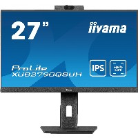 68,5cm/27″ (2560x1440) iiyama ProLite XUB2790QSUH-B1 16:9 QHD IPS 0,4ms 100Hz HDMI DP USB-C KVM Speaker Pivot Black