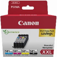 Canon Tinte CLI-581XXL 1998C007 4er Multipack (BKMCY)