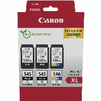 Canon Tinte PG-545XL/CL-546XL 8283B013 3er Multipack (2xBK/Color)