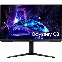 68,6cm/27″ (1920x1080) Samsung Odyssey G3 S27DG300EU 16:9 FHD VA 1ms 180Hz HDR10 HDMI DP Black