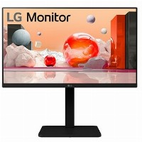 61cm/24″ (1920x1080) LG 24BA450-B 16:9 FHD IPS 5ms 100Hz HDMI DP VGA Speaker Pivot Black