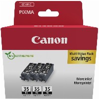 Canon Tinte PGI-35 1509B028 Schwarz 3er Pack