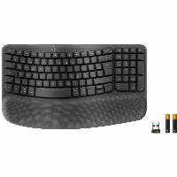 Logitech Wave Keys Bluetooth black QWERTZ DE