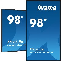 IIYAMA 247.7cm(97.5″) LH9875UHS-B2AG 16:9 3xHDMI+DP+DVI 4K (Speditionsversand)