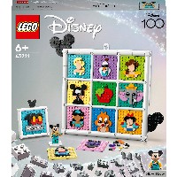 LEGO Disney 100 Jahre Disney Zeichentrickikonen 43221