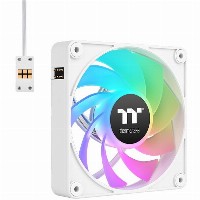 120mm Thermaltake CT120 EX Reverse ARGB Sync PC Cooling Fan White 3 Fan Pack