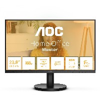 61cm/24″ (1920x1080) AOC Basic-line 24B3CA2 16:9 FHD IPS 4ms 100Hz HDMI USB-C Speaker Black