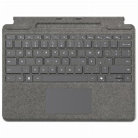 Microsoft Surface Pro 10/11/FB Keyboard + Copilot Taste - Alcantara Platin