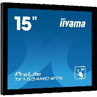 IIYAMA 38.0cm (15″) TF1534MC-B7X 4:3 M-Touch HDMI+DP